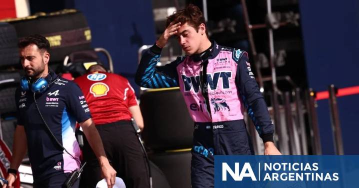 Se conoció la sanción para Alpine y Franco Colapinto