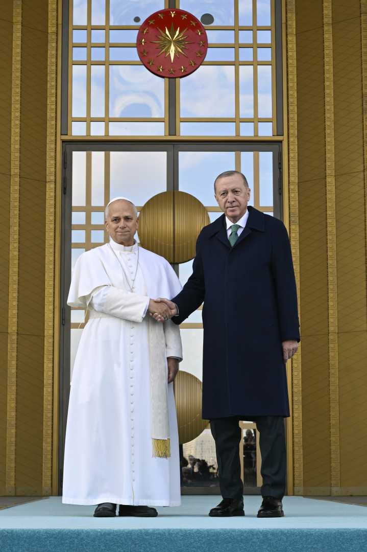 Pope Leo denounces ‘might is right’ in address to Turkish authorities