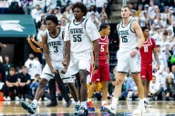 Michigan State moves up rankings after knocking off Arkansas