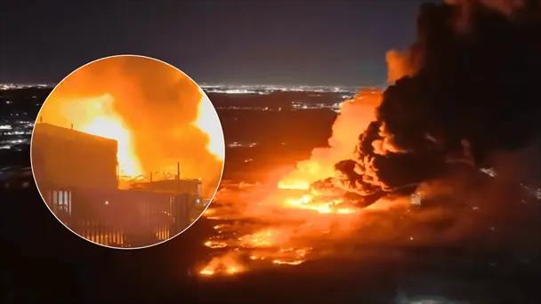 Fuerte explosión en Ezeiza provoca incendio y deja heridos