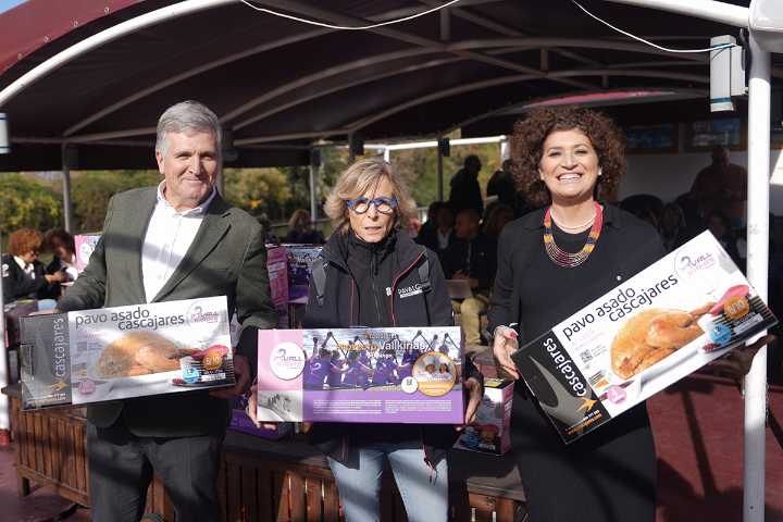 Cascajares unen fuerzas con Vallkirias Pisuerga mediante su pavo de acción de gracias