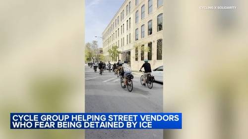 CyclingxSolidarity, Street Vendors Association of Chicago seek to help those scared to sell amid 'Operation Midway Blitz'