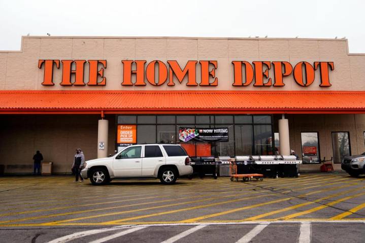 Mixed quarter at Home Depot with less storm damage, more anxious shopper