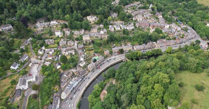 Quaint village 'just like Switzerland' with cable car just 40 miles from Manchester