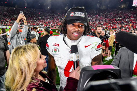Jeremiah Smith Makes Final 3 for Prestigious College Football Award Jeremiah Smith makes the final pick for the most prestigious wide receiving award while the Buckeyes WR clears his stance ahead of T