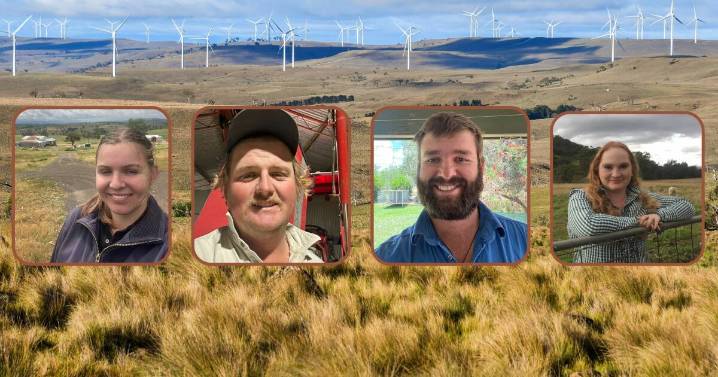 Young farmers react to Nationals' net
