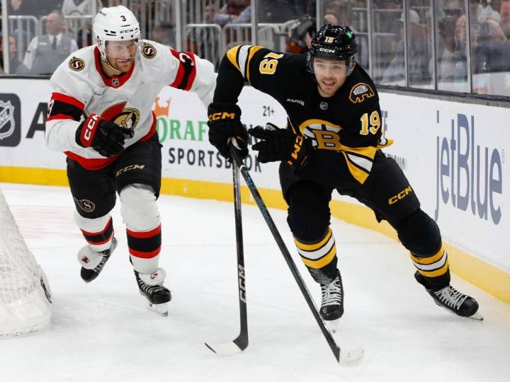 Flames claim John Beecher off waivers from Boston Bruins
