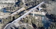 New Yellowstone bridge opens over Yellowstone River amid quiet winter season
