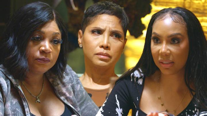 'The Braxtons': Tamar Confronts Toni and Trina for Double Standard in How They Treat Her (Exclusive)