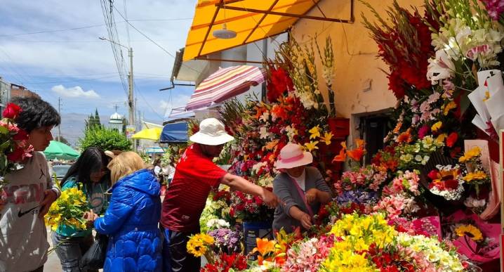 Huancayo: Precio de flores se disparan por festividad de Todos los Santos