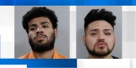 Two men arrested on robbery & assault charges