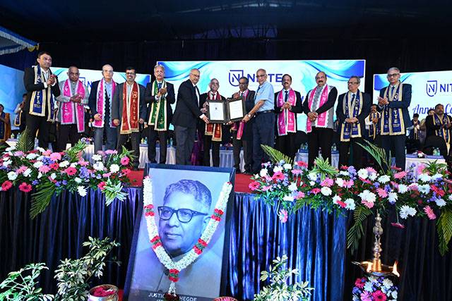 Mangaluru: Nitte University celebrates 15th Annual Convocation with emphasis on service, innovation