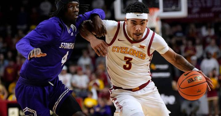 Jefferson and Lipsey lead No. 16 Iowa State to 96