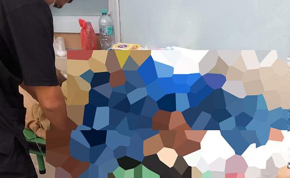 Recolector de basura de Moro atropella a joven que está en estado crítico