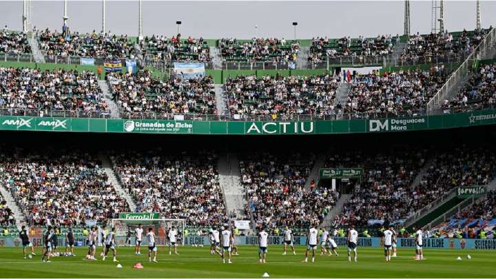 La Selección Argentina es furor en España y rompe récords: más de 20.000 personas asistieron al entrenamiento