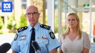 ACT Chief Police Officer Scott Lee and Police Minister Marisa Paterson speak to media