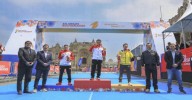 Presidente Jerí premia a peruanos que obtuvieron medallas en maratón de los XX Juegos Bolivarianos 2025
