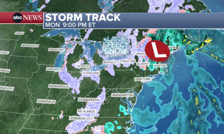 Midwest, parts of northern New England could see 1st snow of the season