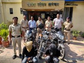 Vehicle thieves from Yavatmal caught in Nagpur; 3 stolen bikes recovered