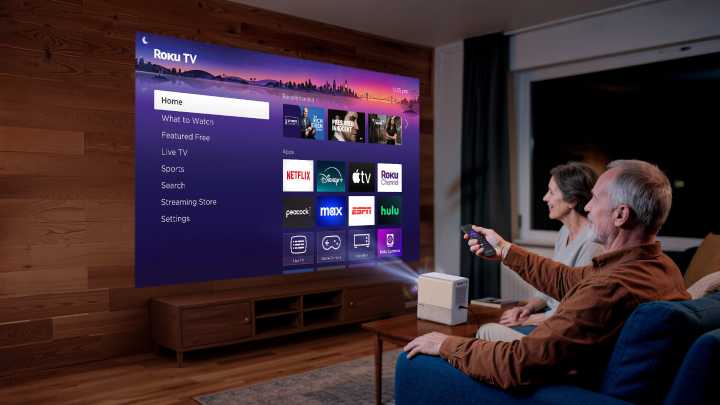 Skip the giant TV, these Roku TV projectors are on sale for Black Friday