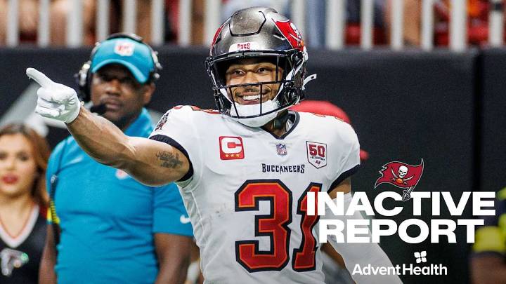 Bucs-Bills Inactives | Via Vea, Antoine Winfield Jr. Good to Go