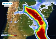 Alerta del SMN por tormentas severas en el centro y norte de Argentina este sábado 15 y domingo 16