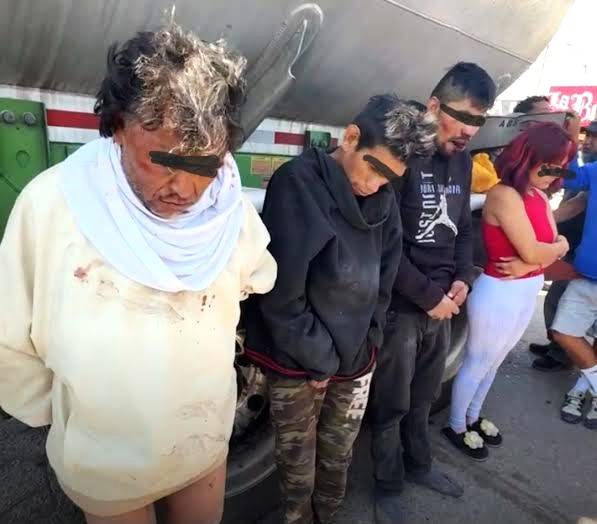 Retienen en Actopan a 5 presuntos ladrones