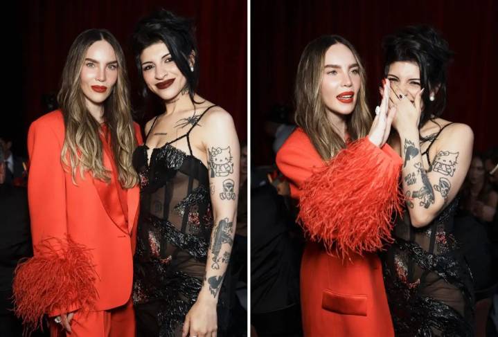 Belinda y Cazzu sorprenden al posar juntas en la gala GQ México 2025