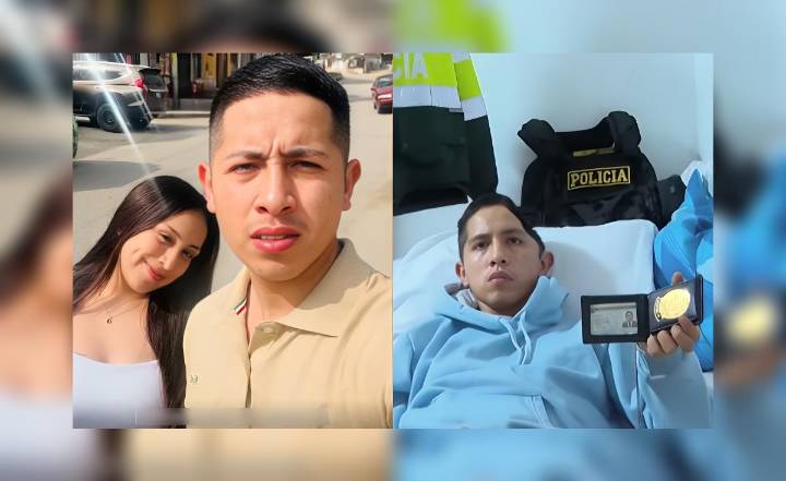 Novia de policía que sufrió daño cerebral tras brutal caída en comisaría revela cómo lo apoya en su recuperación: "Estaré con él hasta que me necesite"