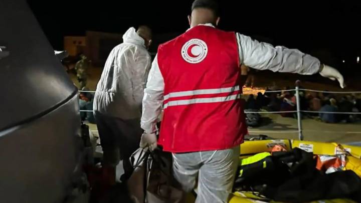 At least four dead as two migrant boats capsize off Libya’s coast, Red Crescent says