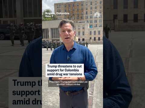 Trump threatens to cut support for Colombia amid drug war tensions