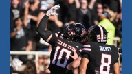 LB's TD: Jacob Rodriguez strikes Heisman pose again as No. 8 Texas Tech routs UCF 48