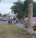 Choque entre auto y motocicleta deja dos mujeres lesionadas en Chetumal