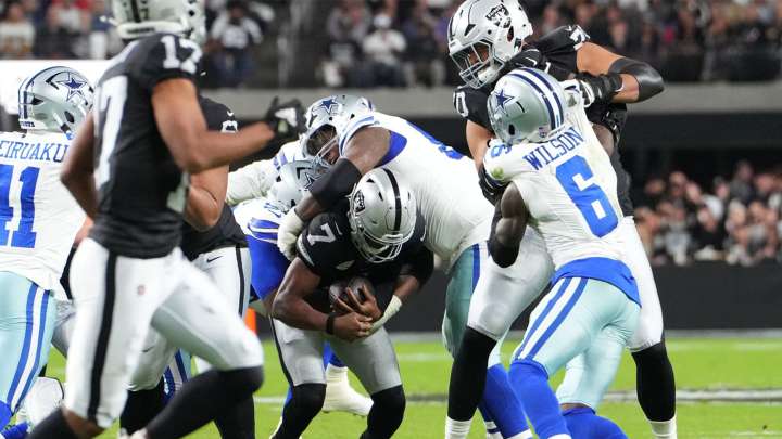 Quinnen Williams notches impressive 1st Cowboys sack on MNF vs. Raiders