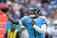 Deadspin | Cam Ward refreshed, ready for second half as Titans take on Texans