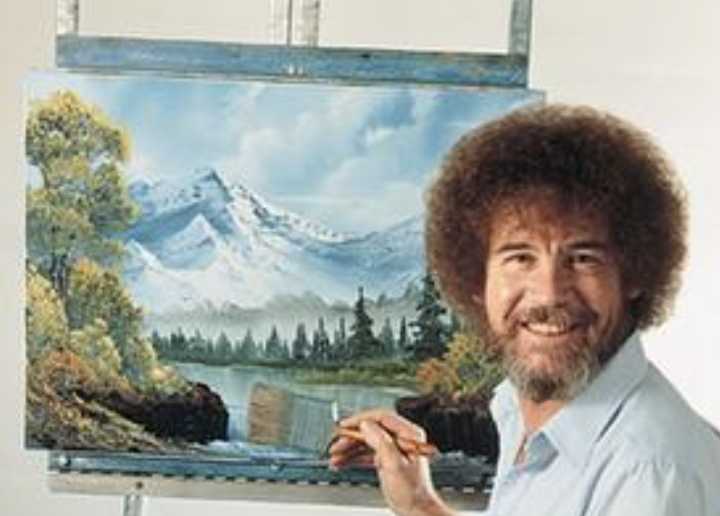 Subastan pinturas de Bob Ross por más de 600 mil dólares para apoyar a la TV pública