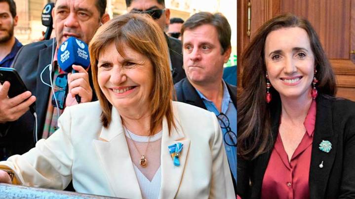Sin foto, Villarruel y Bullrich comenzaron a negociar la convivencia dentro del Senado