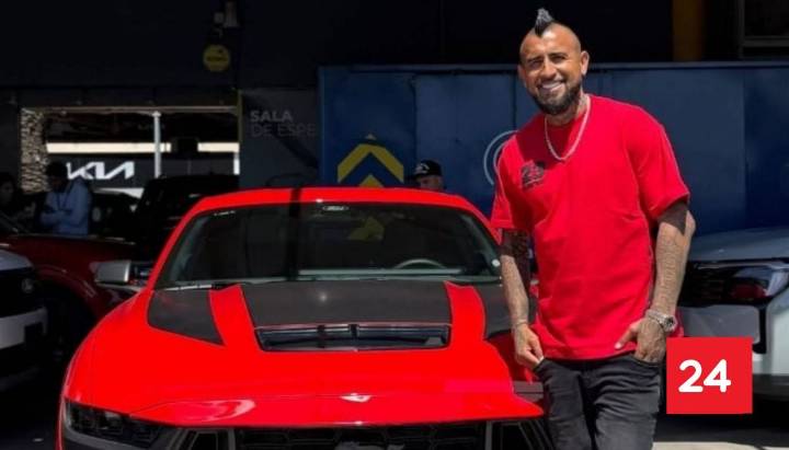 Cuesta más de $60 millones: Así es el lujoso auto de Arturo Vidal