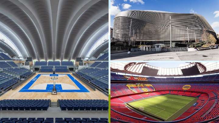 ¿Qué tienen en común el Palacio de los Deportes de Oviedo, el Bernabéu y el Camp Nou?