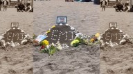 La familia del sanjuanino perdido en el mar chileno levantó un memorial en la playa