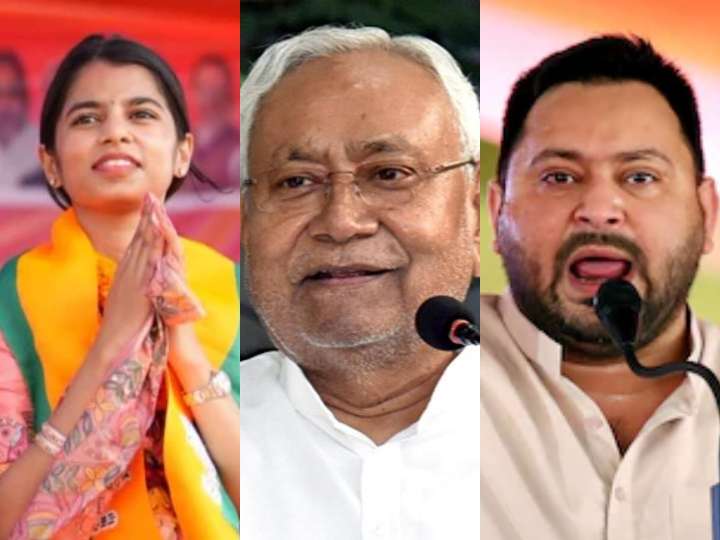 Bihar Election Key Candidates Results LIVE: Tejashwi Yadav Trails, Maithili Thakur Leads In Early Trends