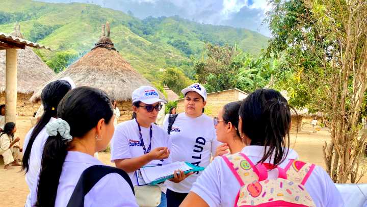 Alcaldía de Valledupar llegó hasta pueblo Kogui para hablar sobre salud preventiva, predictiva y resolutiva