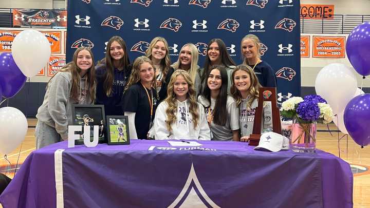 Fall 2025 NCAA Signing Day ceremony photos for Manatee, Sarasota schools