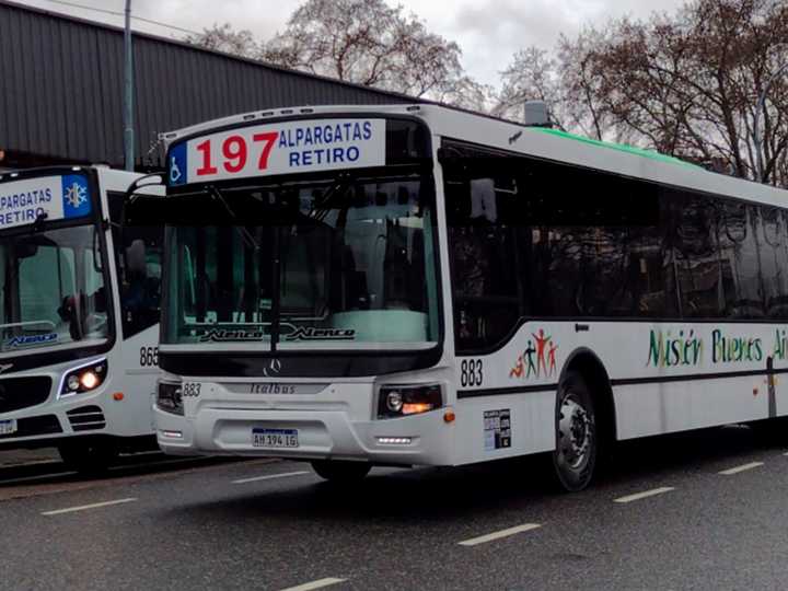 El boleto de colectivos aumenta 10% en el AMBA esta semana