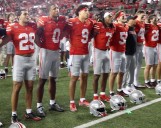 Watch the Buckeyes players and fans sing ‘Carmen Ohio’ after their 48