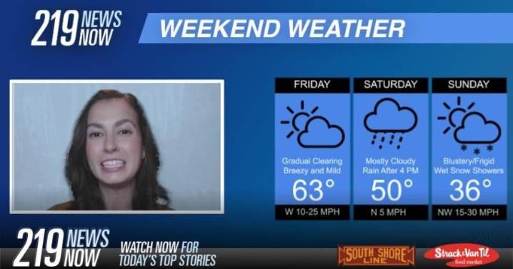 219 News Now: Check out the weekend forecast with Zoe Mintz