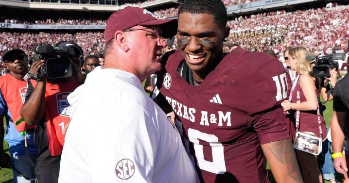 Texas A&M on the verge of historic season with undefeated record and SEC title hopes