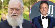 David Letterman 'Proud' of Seth Meyers as Donald Trump Calls to Fire 'No Talent' Late