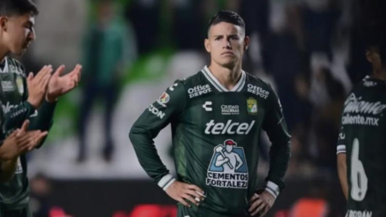 James Rodríguez se despide del León tras finalizar su contrato