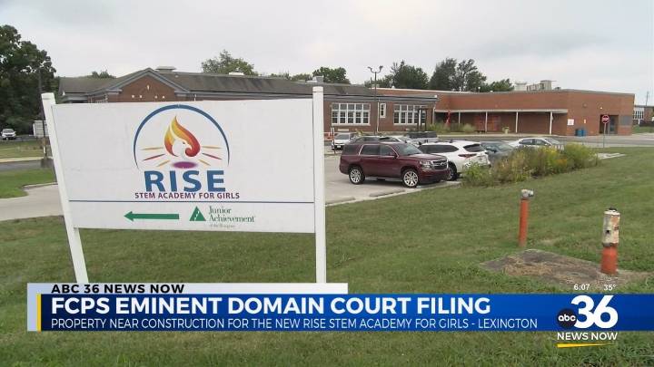 Fayette County School Board files for eminent domain